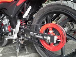 Uji Gear Sinnob versi BELT masih berlanjut, dipasang di Honda CB150R dan Tiger hadapi Hujan lumpur dan dikasih Oli 11&nbsp;pertamax7.com