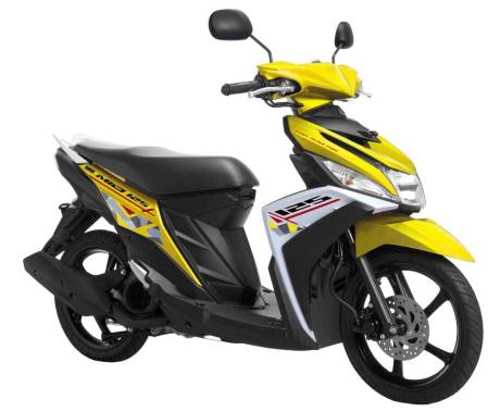 Warna baru Yamaha Mio-M3-Aspiring-Yellow Pertamax7.com