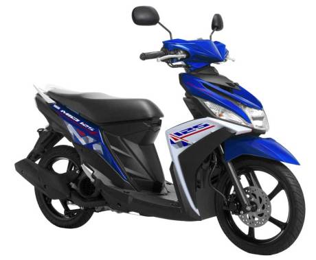 Warna baru Yamaha Mio-M3-Creative-Blue Pertamax7.com