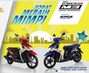 warna dan striping baru yamaha Mio M3 blue core pertamax7.com tanpa&nbsp;kompromi