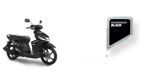 yamaha Mio M3 hitam 2016 pertamax7.com