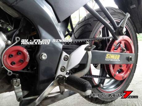 Yamaha New Vixion Pakai Sinnob BELT ini keren, eits Masih Prototype Belum dijual 06 Pertamax7.com