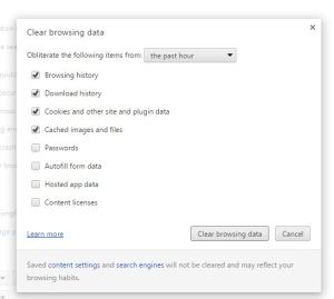hapus cookies and cache google chrome&nbsp;pertamax7.com