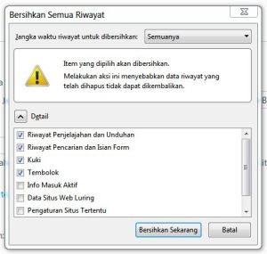 hapus cookies and chace firefox&nbsp;pertamax7.com