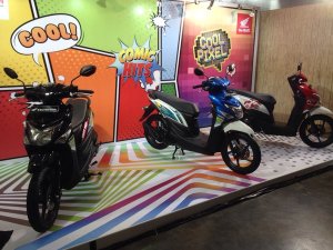 Honda Beat Pop eSP Comic Hits dan Cool Pixel resmi Meluncur, Striping saja kok&nbsp;pertamax7.com