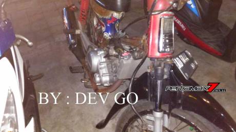 Modifikasi Yamaha Vixion jadi Honda C70 asal Solo ini Unik 04 Pertamax7.com