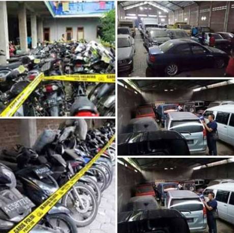 Polres Ponorogo Bersama Polres Megetan Ungkap Jaringan Curanmor, 168 Motor 54 Mobil Dan 8 Truk Diamankan Di Sebuah Gudang 02 Pertamax7.com