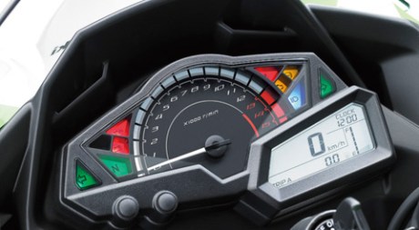 speedometer all new kawasaki Ninja 250 Fi 2016 pertamax7.com