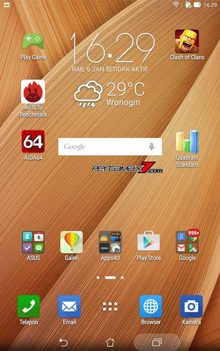 tampilan ZEN UI Asus ZenPad 7.001 Pertamax7.com