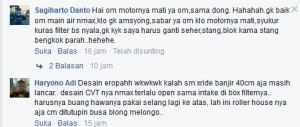 Terjang Banjir Tinggi, Stang Piston Yamaha Nmax Melengkung Kena Water Hammer 04&nbsp;Pertamax7.com