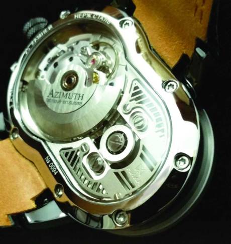 Uniknya Jam Tangan Azimuth SP-1 Crazy Rider Watch Pakai rantai Buat Penunjuk Waktu, Petrolhead Demen nih 05 Pertamax7.com