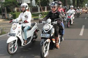 Yamaha Indonesia Ajak Media Dan Komunitas City Touring Fashionable New Fino 125 Blue Core Semarakkan Bandung 05&nbsp;Pertamax7.com
