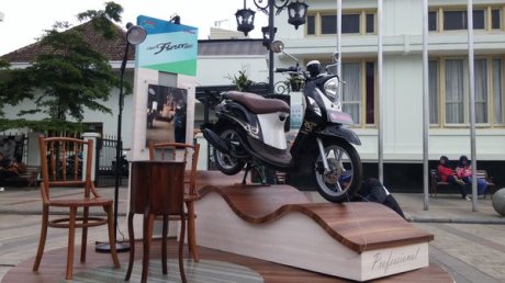 Yamaha New Fino Black Espresso Pertamax7.com