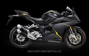 All New Honda CBR250RR Anchhor GrayMetallic&nbsp;Pertamax7.com