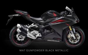 All New Honda CBR250RR Mat Gunpowder Black Metallic&nbsp;Pertamax7.com