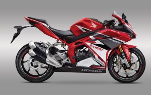 All new Honda CBR250RR twin cylinder 2016 warna merah Racing Red&nbsp;pertamax7.com